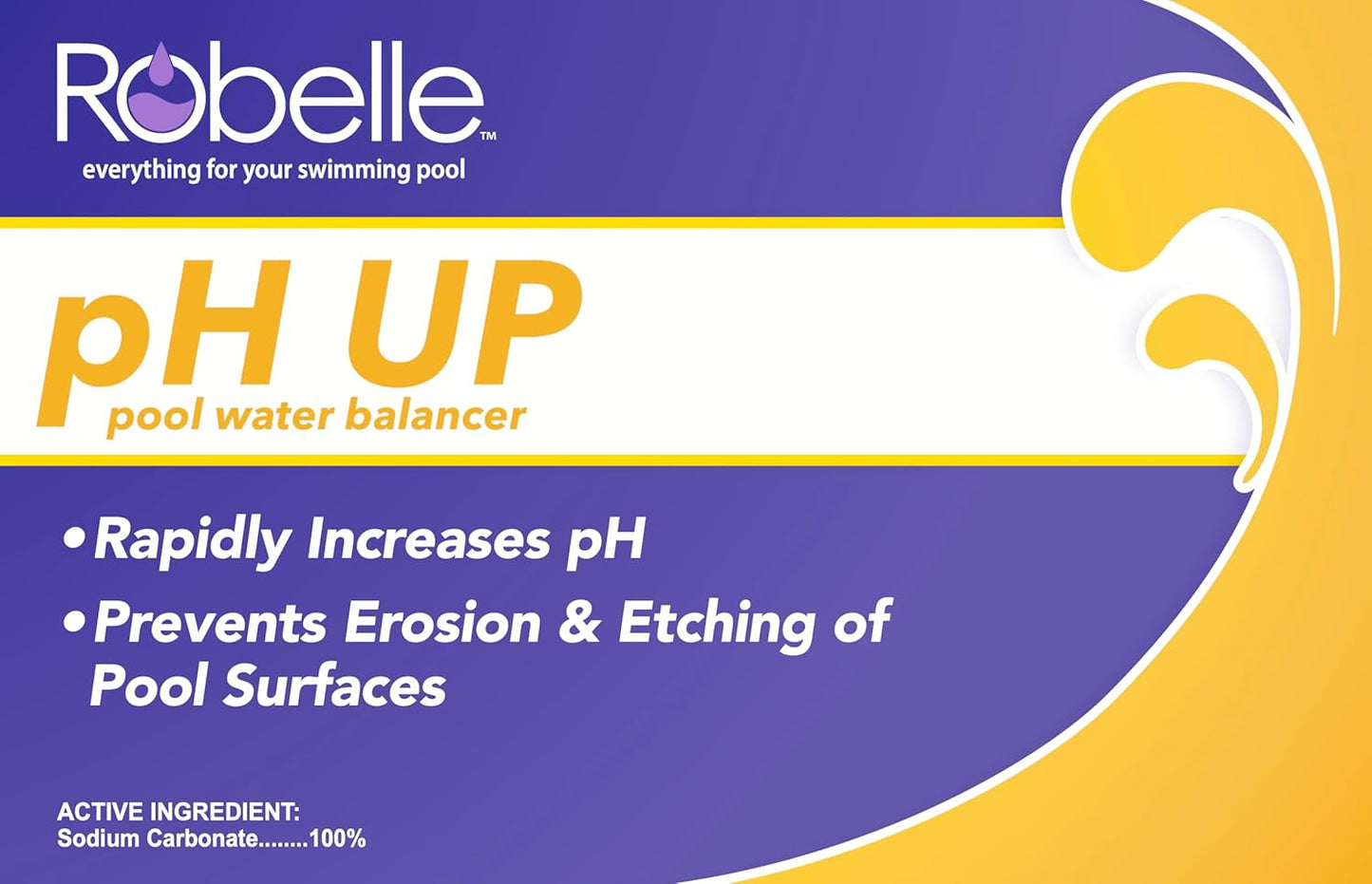 10-Pounds 100% Robelle Premium pH Up for Pools, Sodium Carbonate