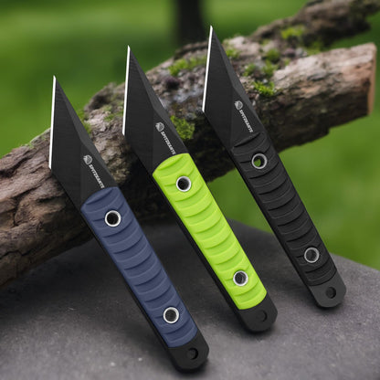 SPITZKANTE Precision Grafting Knife, Full-Tang Design, Precision Gardening Tool for Budding, Bonsai and Plant Grafting, Blue Handle