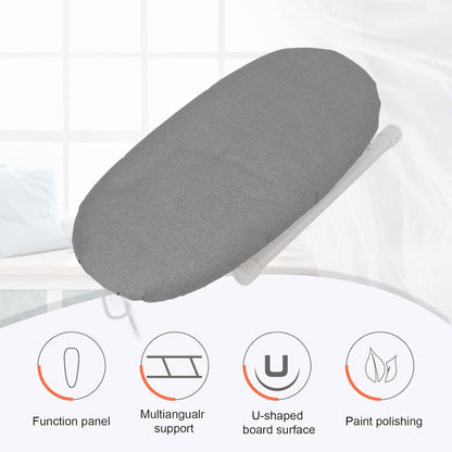 Small Ironing Board, Heat Resistant Mini Portable Foldable Tabletop Ironing Board for Home, Dorm, Sewing Craft - Grey