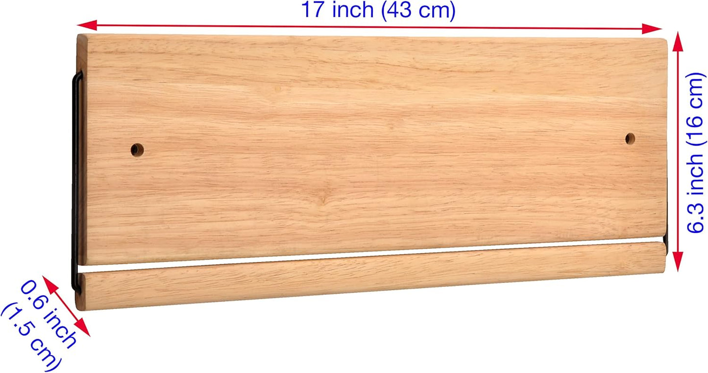 Spiretro Shoe Rack with Dowel, Wall Hanging Shoe Storage, Organize for Sneaker, Slipper, Boots in Entryway, Hallway