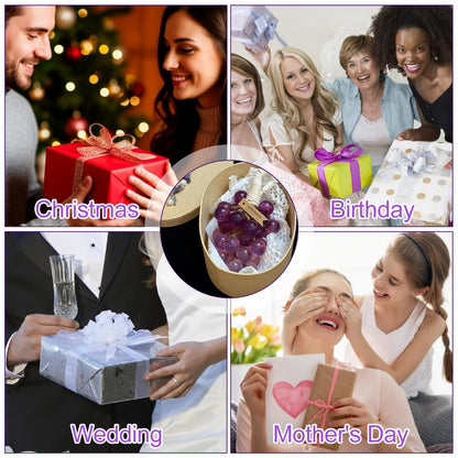 Silicone DIY Soap Making Kit Grape Soaps Molds Handmade Making for Mother's Day Without Soaps
