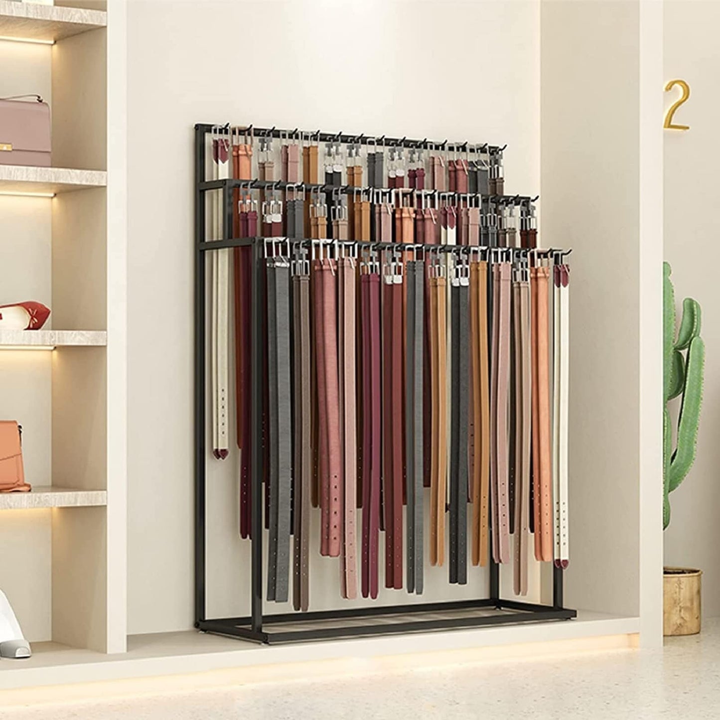 Gold Mobile Rolling Clothes Rack with Wheels - Versatile Commercial Hanger for Retail Stores & Home Storage - 150x40x150cm Clothing Display Solution for Boutiques