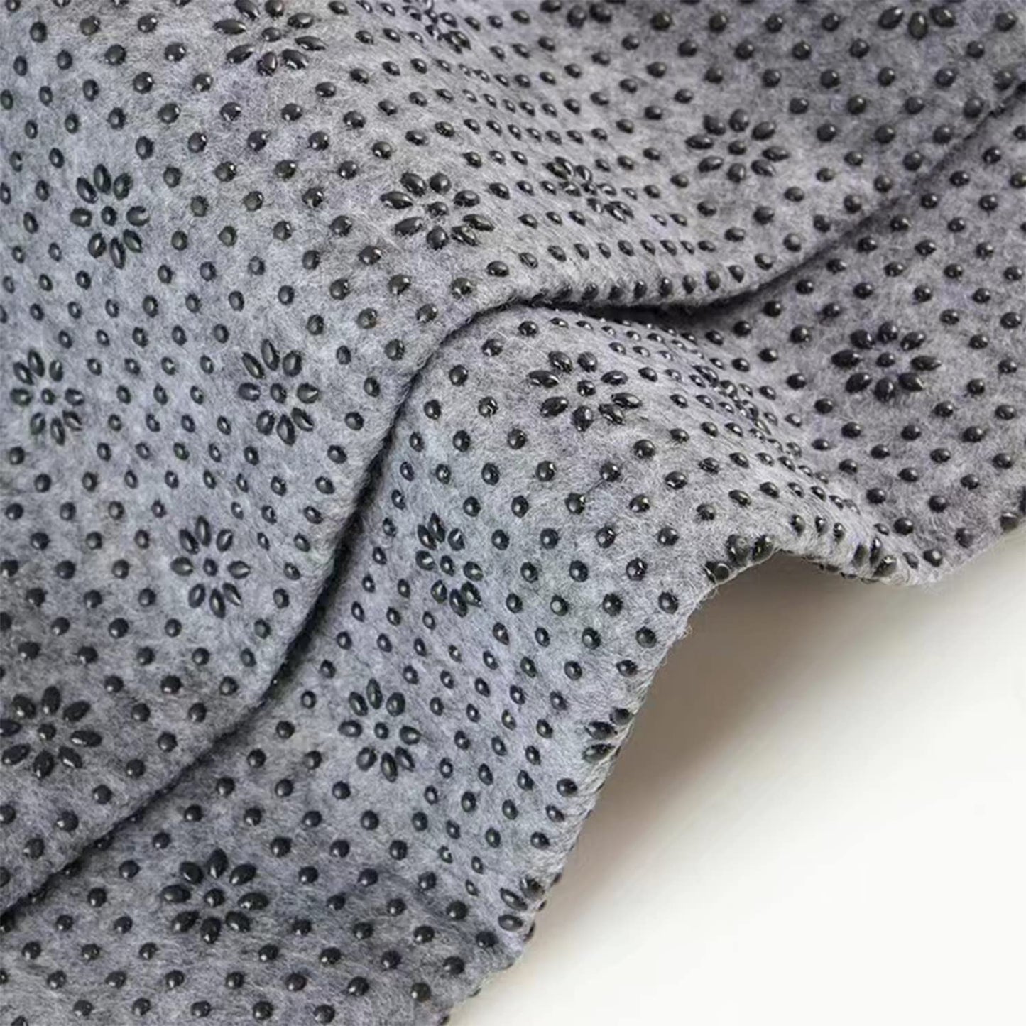 71x39 Inch Non Slip Final Backing Cloth, Vinyl Primary Tufting Cloth Backing Fabric, Non Slip Pad with Plum Blossom Pattern for Carpets Rug Tufting Gun Cushion Punch Needle
