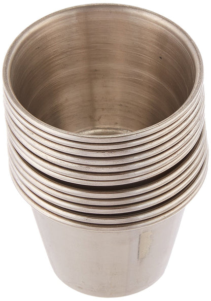 Tablecraft Stainless Steel Sauce Cup - 2.5 Oz.