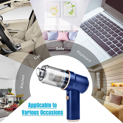 Car Vacuum Cleaner Cordless, Handheld Vacuum Cordless, 9000PA Suction 120W High Power Portable Vacuum Cleaner