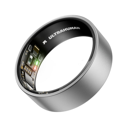 ULTRAHUMAN Ring AIR-Smart Ring Health Tracker, Size First Sizing Kit,Sleep Tracker,Smart Ring for Men/Women,Fitness Tracker (Made in India, Raw Titanium, 11)