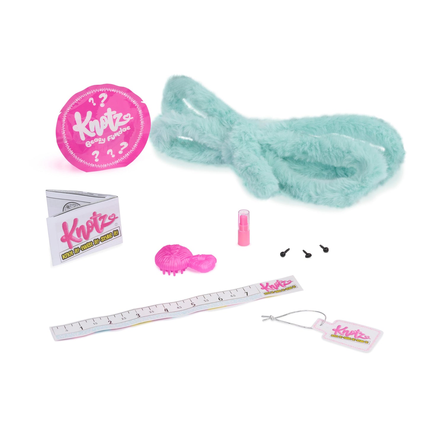 Just Play Knotz Beary Fundae 3-Pack, Kids Toys for Ages 8 Up