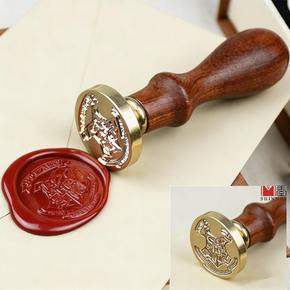 Vintage School Badge Seal Stamp Sticks Melting Spoons Candles