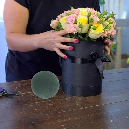DOITOOL 8 Pcs Floral Foam Balls 3.54'' Round Green Wet Dry Flower Foam Arrangement Spheres for Fresh Artificial Plant Centerpiece DIY Craft Supplies Wedding Birthdays Home Decor