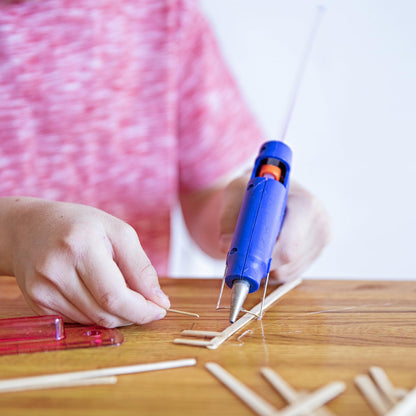 uxcell 30pcs Mini Hot Glue Gun Sticks 4-inch x 0.43-inch High Sticky Large Hot Glue Sticks for Glue Gun, Glitter Purple