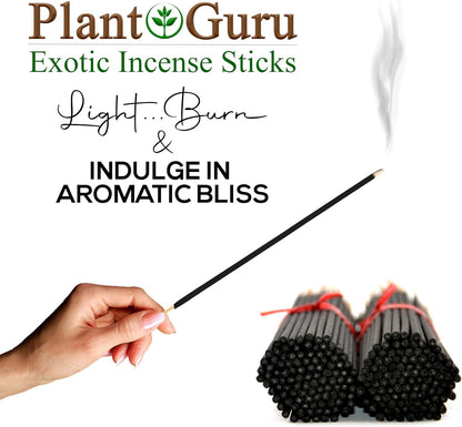 19 Inch 1 27 30 19" 3 4 Baby Powder Exotic Incense Sticks Jumbo Long - Bulk Bundle to Sticks - Natural Extra Large