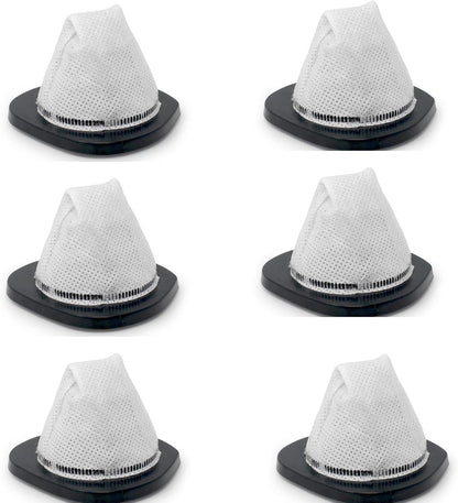Fette Filter - Vacuum Filters Compatible with Bissell 3-in-1 Stick Vacuums, Pack of 6