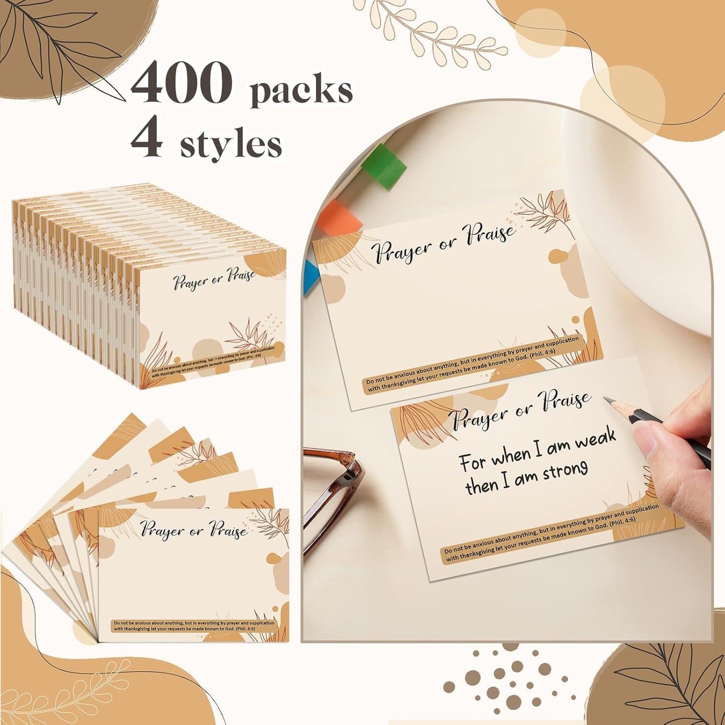 Regine Switzerland 400 Pcs Prayer Cards - Bulk Catholic Baptism & Funeral Gifts | Christian Scripture