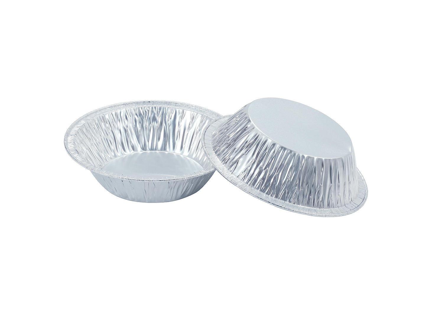 Waytiffer (50 Pack Pie Pans 5 inch,Mini Pie Tins HEAVY-DUTY Disposable Aluminum Foil Tart,pie Pans for Baking Personal Mini Pies, Easily Stack & Store, Freeze & Reheat