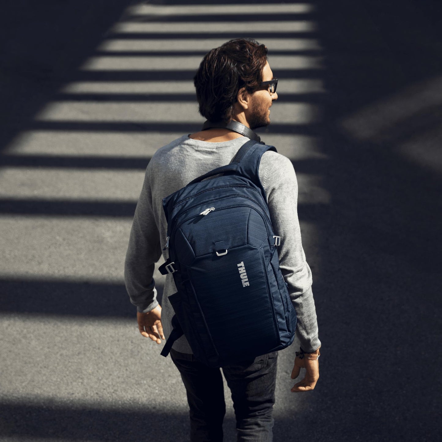 Thule Construct Backpack - School, Work & Travel Bag - Padded Laptop Sleeve - Internal Organizational Pockets - Quick Access Front Pocket