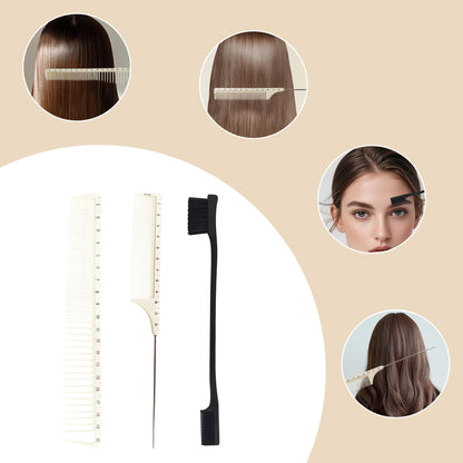 Electric Hot Comb Hair Straightener Heat Pressing Comb Curling Flat Iron Curler Hair Straightener Brush for Natural Black,Anti-Scald Beard Straightening Electric Press Comb
