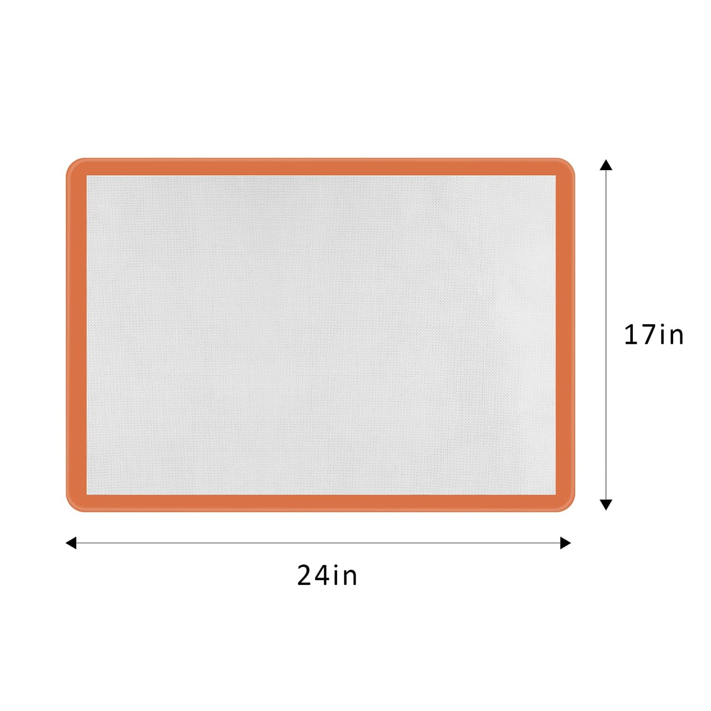 Applique Fusing Mat,17" x 24"Applique Pressing Sheet with See-Through Design for Arts Crafts Creation,Silicone Mat Including Bonus Teflon Coated Pressing Sheet and Silicone Iron Rest Pad