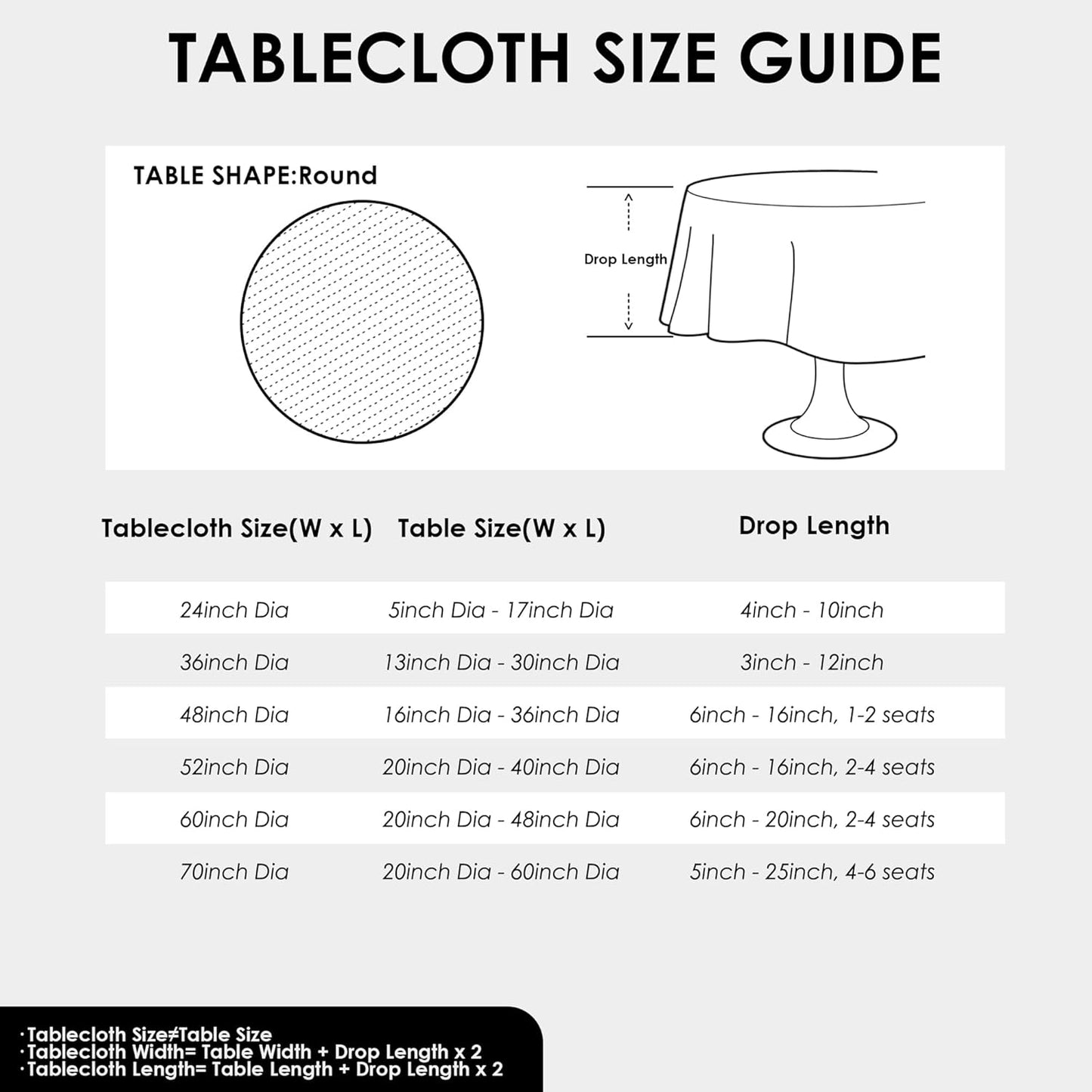 24 Inch Linen Small Round Tablecloth Beige Washable Wrinkle Resistant Table Cover with Tassels Farmhouse Decorative
