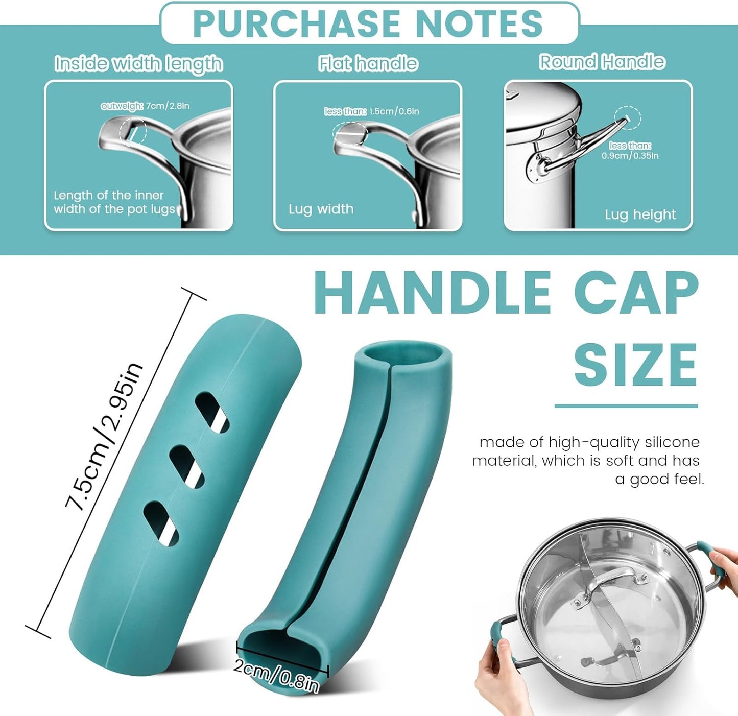Green Silicone Hot Handle Holder (8)