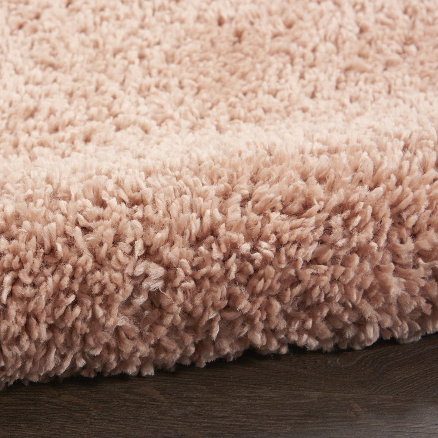 Nourison Malibu Shag Blush Area Rug 2'2'' x 9'10'', Easy-Cleaning, Non-Shedding for Bedroom, Living Room, Dining Room