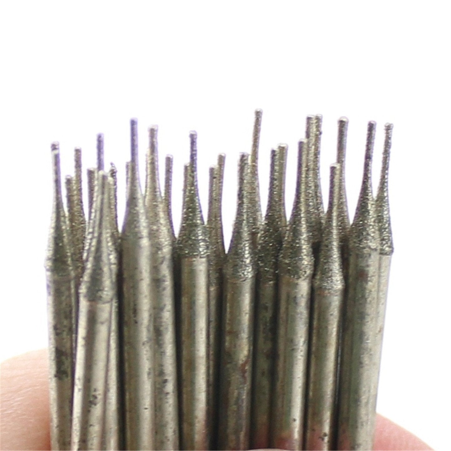 ILOVETOOL Small Gemstone Drill Bits 0.6mm Lapidary Tools Carving Burrs Pack of 30Pcs