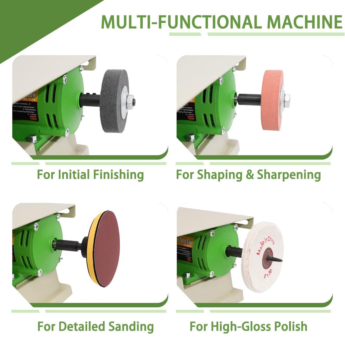 1380W Lapidary Saw Machine, 110V Adjustable Speed Lapidary Equipment with Water Cooling & Flexible Shaft, Gemstone Cutting, Grinding, Polishing for Jewelry DIY, Jade & Agate Craft