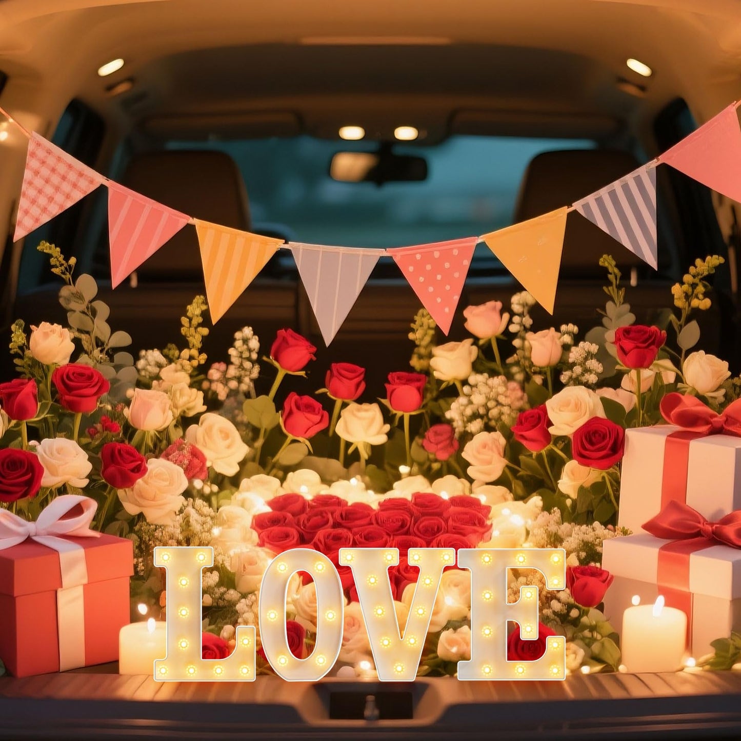 Light Up Letters, LED Letter Lights 26 Alphabet, Diamond Bulb Marquee Light Up Letters, Lighted Letter Sign Night Light for Home Party Wedding Birthday Graduation Decor-D