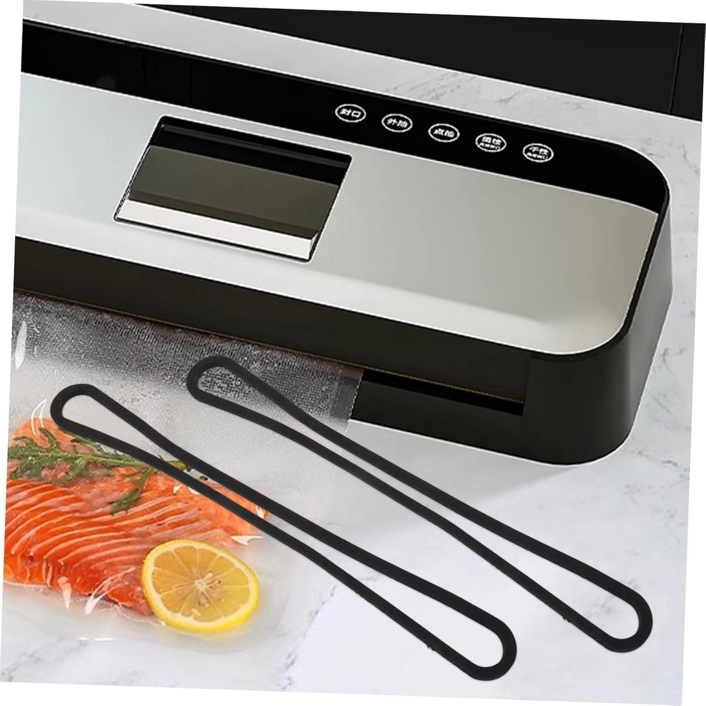 2pcs Vacuum Sealer Replacement Strips, Vacuum Sealer Element Repair Kit, Hand Pressure Replacement Foam
