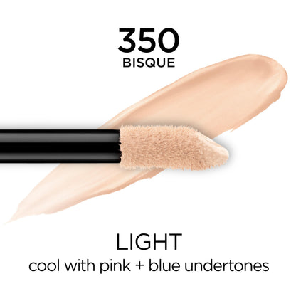 L'Oreal Paris Makeup Infallible Full Wear Waterproof Matte Concealer, Full Coverage, Ivory, 0.33 fl. oz.
