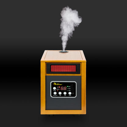 Dr. Infrared Heater Portable Space Heater with Humidifier, 1500-Watt