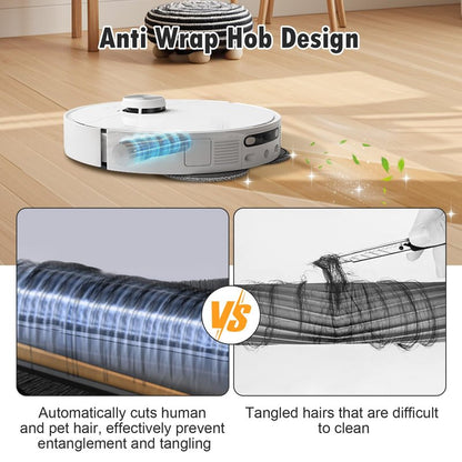 Ndoge TriCut Brush Replacement for Dreame X40 Ultra, L20 Ultra, L10s Ultra, L10s Pro Ultra, L10s Ultra Gen 2, L30 Ultra, L40 Ultra, X30 Ultra, X40 Master Robotic Vacuum, Anti-Tangle Brush Accessories