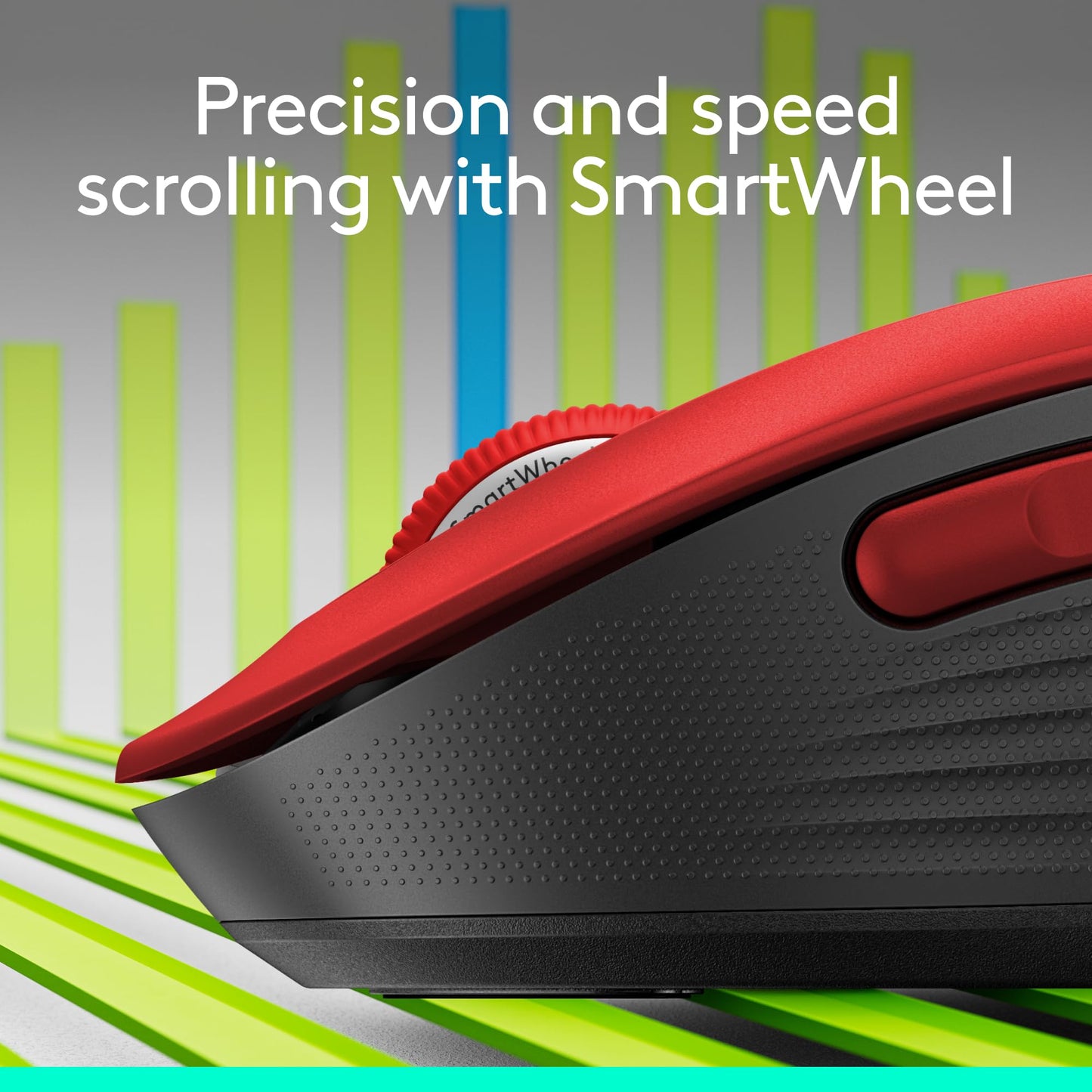 Logitech Wireless Mouse Signature M650 L Full Size - Large Hands, 2-Year Battery, Silent Clicks, Customizable Buttons, Bluetooth, PC/Mac/Chromebook - Black, Right-Handed, Large