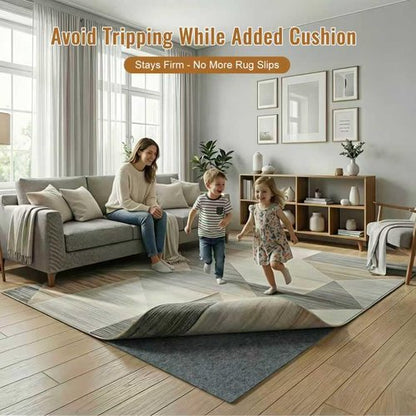 Comfypad - Felt Rug Pad, 2 x 8 Ft Rubber Non-Slip Rug Pad Gripper, Keep Rugs Secure and in Place, Extra Strong Under Carpet Mat Cushion - for All Floors