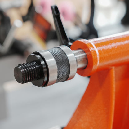 BMWOOD Woodturning Live Tailstock Chuck Adapter to 1" x 8TPI Thread with #2 Morse Taper Mount