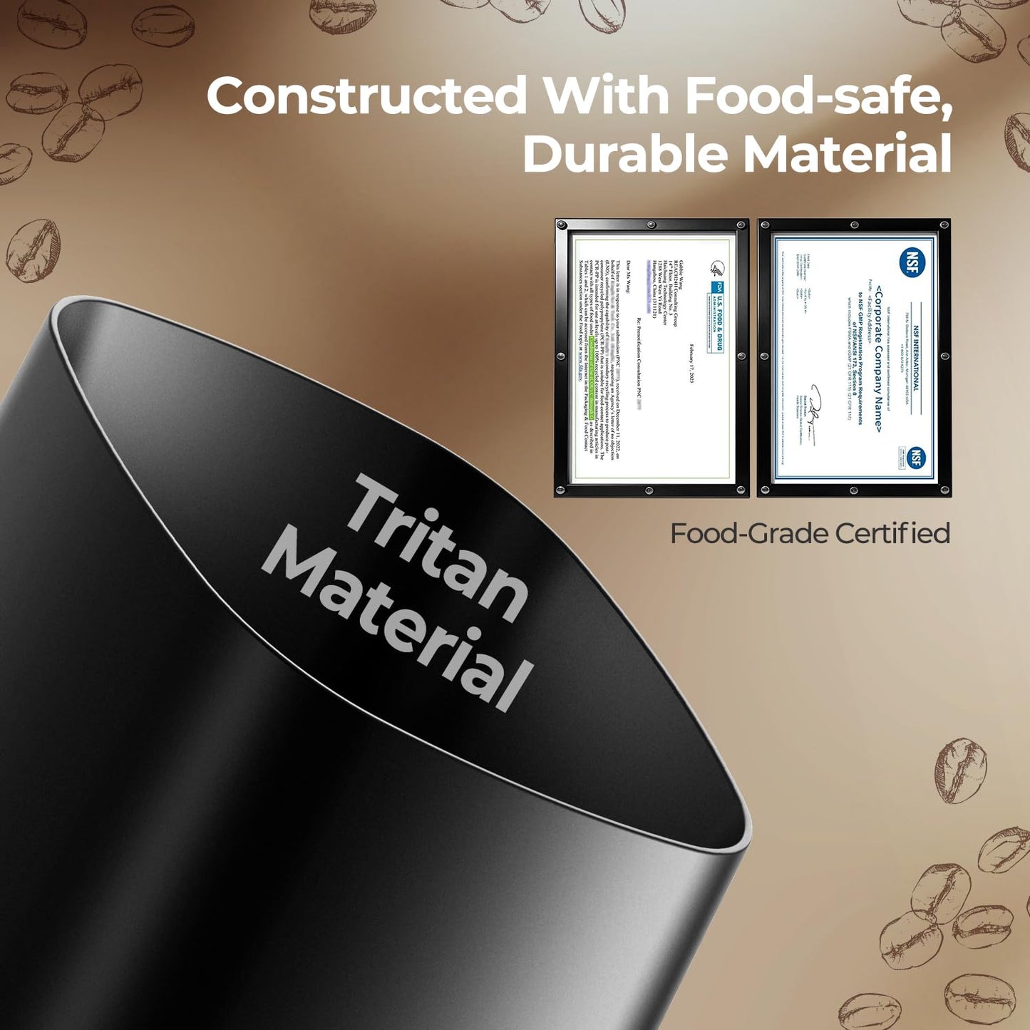 Subscale Digital Dosing Cup with LED Display - Sleek & 1g/0.1oz Precise Scale - Dosing & Brewing Accessories,USB-C Charging,Waterproof, Measures Coffee Grounds for Espresso - Baking/Coffee Lover Gifts