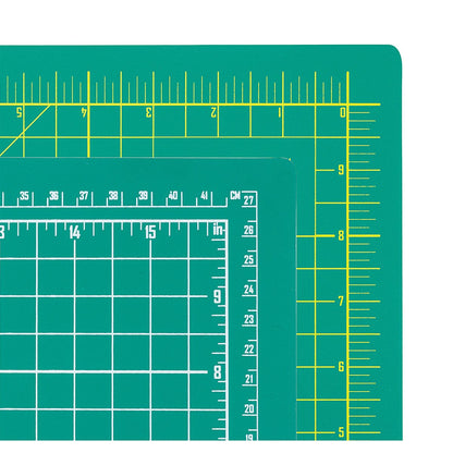 ZERRO Self Healing Cutting Mat 12" x 18" Double Sided No-Slip Rotary Cutting Sewing Mat Durable 5 Layers PVC Cutting Board (A3)…