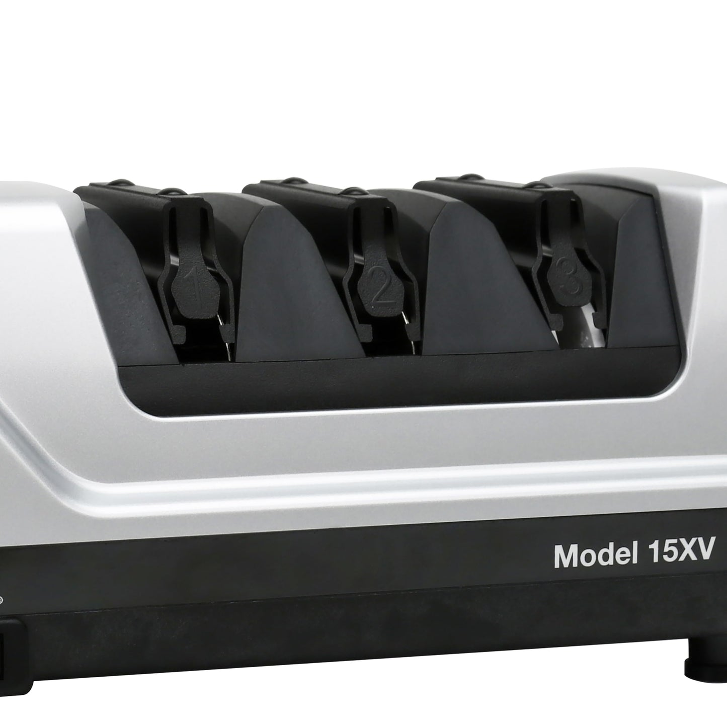 Chef’sChoice 15XV EdgeSelect Professional Electric Knife Sharpener with 100-Percent Diamond Abrasives and Precision Angle Guides for Straight Edge and Serrated Knives, 3-Stage, Gray