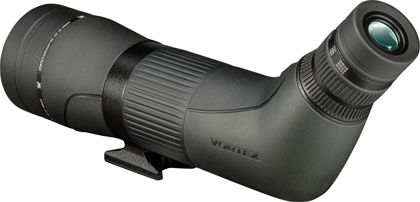 Vortex Optics Crossfire HD Spotting Scopes (16-48x65 Angled)