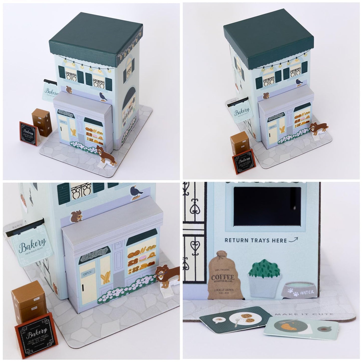 Make It Cute Tiny Bakery Craft Kit for Kids – Miniature Bakery Kit & Mini Bake Shop for Creative Kids