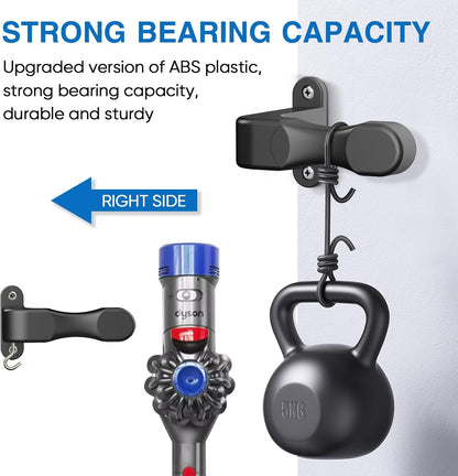 Wall Mount Holder for Shark IX141 IZ562H IZ682H IZ361H IZ462H Pet Cordless Stick Vacuum, Compatible with Dyson V10 V11