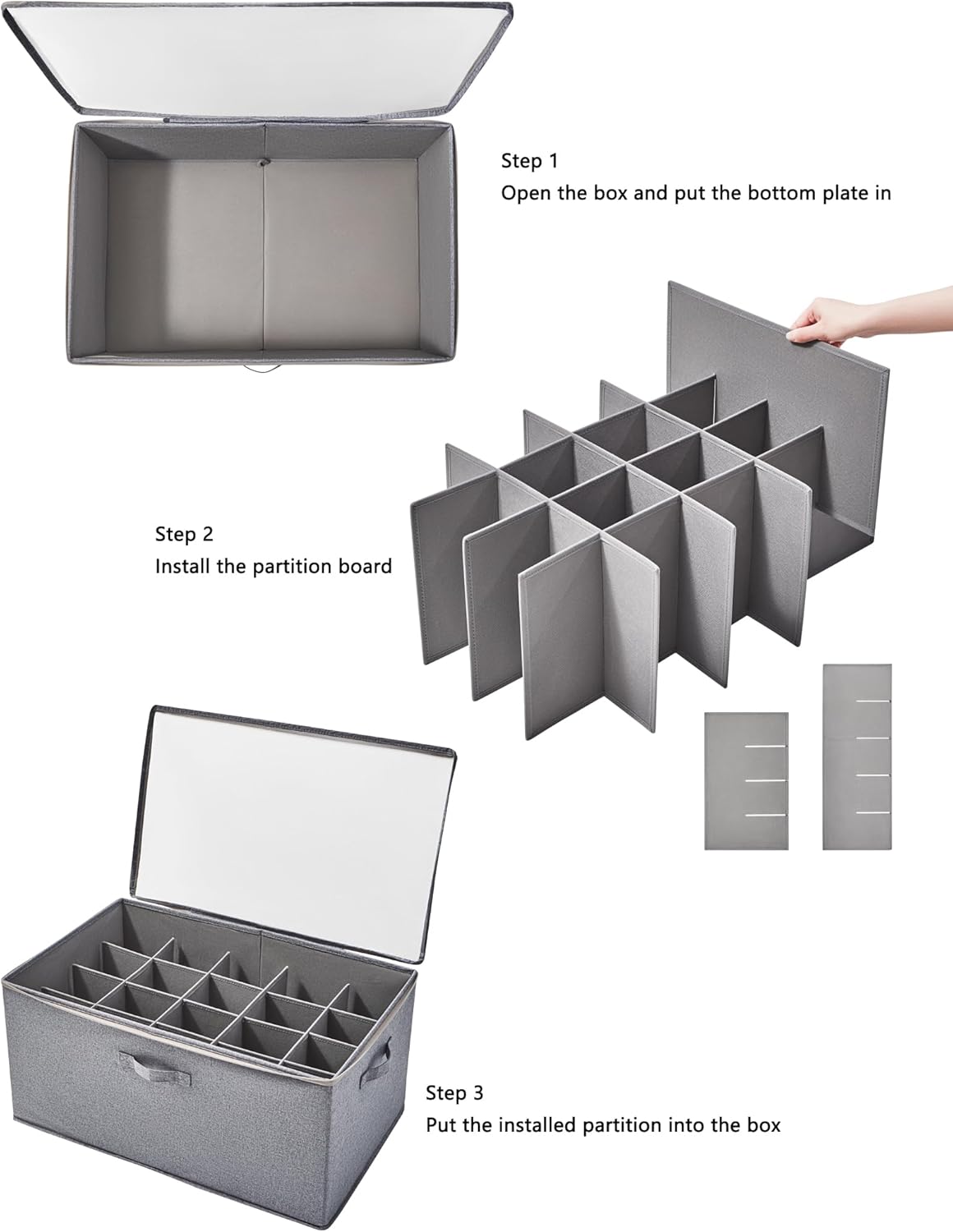 Berdeng Closet, 20 Shoe Storage Organizer for Shoe Box Organizer, Space Saving Foldable Shoe Rack, Shoe Storage Cabinet