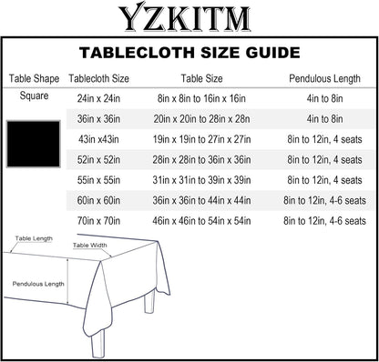 24 24 Inch Rustic Square Linen Small Tablecloth Washable Striped Jacquard Bedside Table Cover Heavy Weight Farmhouse