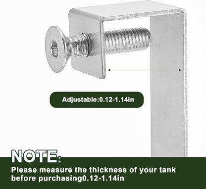 Stainless Steel Hanging Turtle Basking Platform, 12" x 16" Turtle Ramps, Turtle Tank Accessories