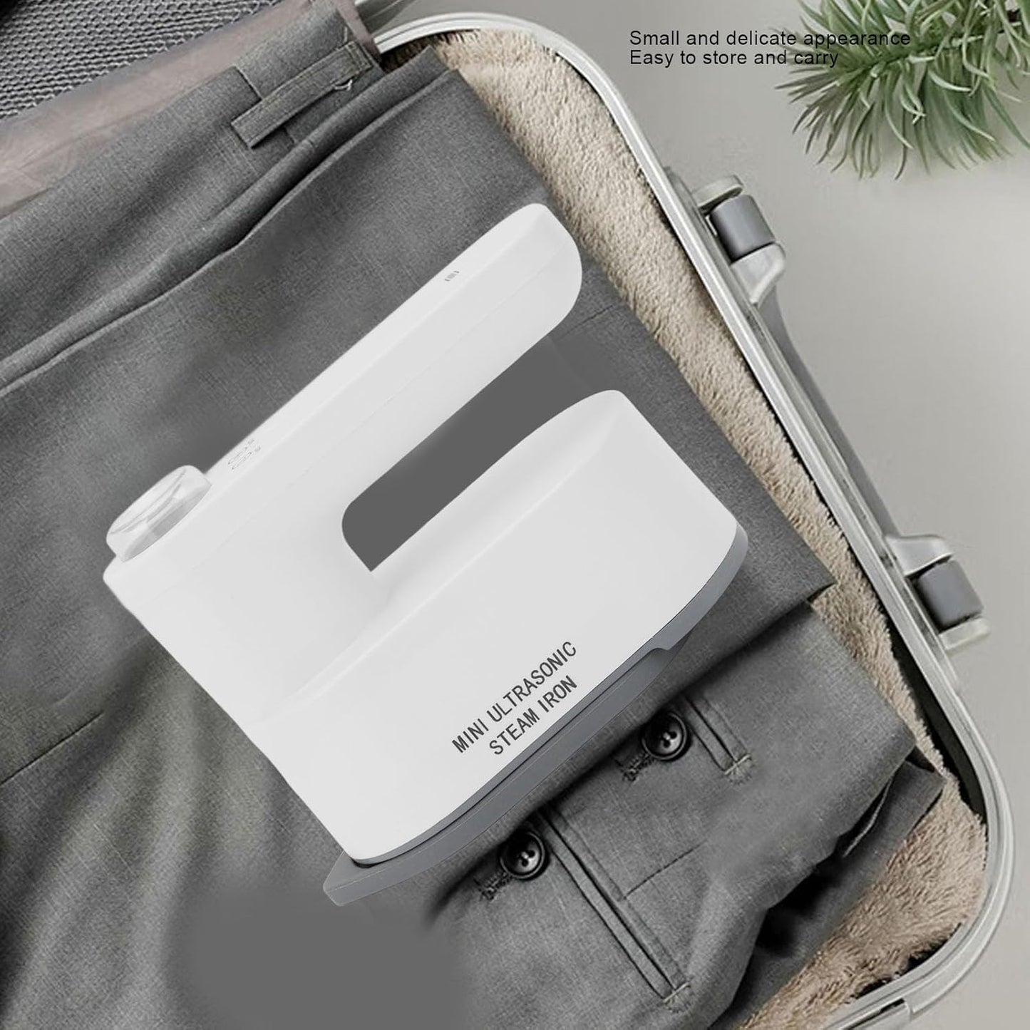 Skiennix Travel Steamer - Cordless Portable Mini Iron with 2 Temperature Settings | Ideal for Home & Travel