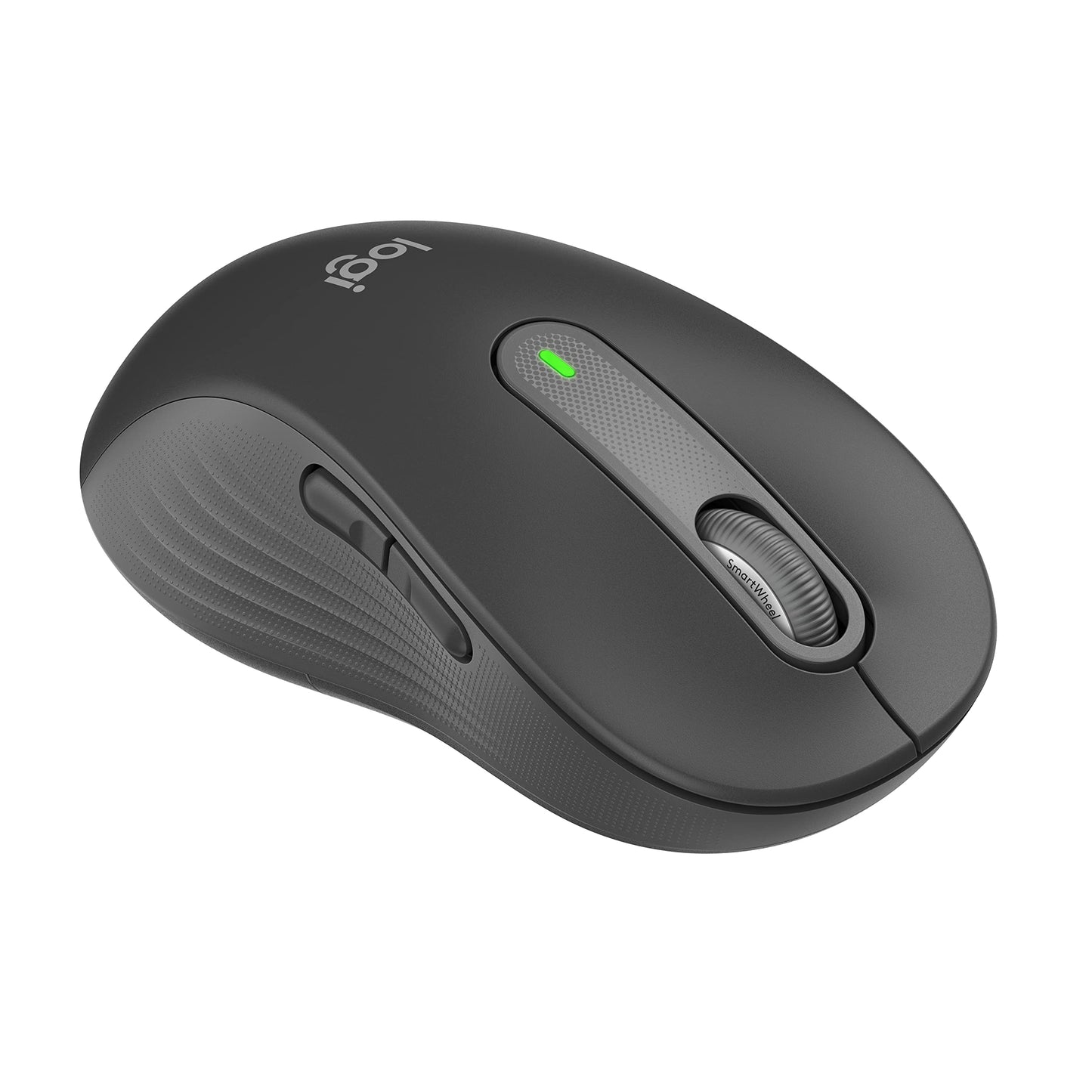 Logitech Wireless Mouse Signature M650 L Full Size - Large Hands, 2-Year Battery, Silent Clicks, Customizable Buttons, Bluetooth, PC/Mac/Chromebook - Black, Right-Handed, Large
