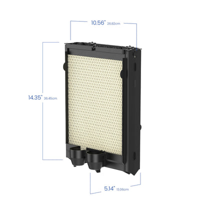 AprilAire H445EZ1 Humidifier Filter/Water Panel Assembly Replacement Kit for AprilAire Whole-House Humidifier Models: 400, 400A, 400M (2-pack)