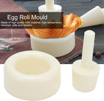 Waffle Cone Setting Maker, Kitchen DIY Ice Cream Cone Waffle Cone Setting for Crispy Egg Roll