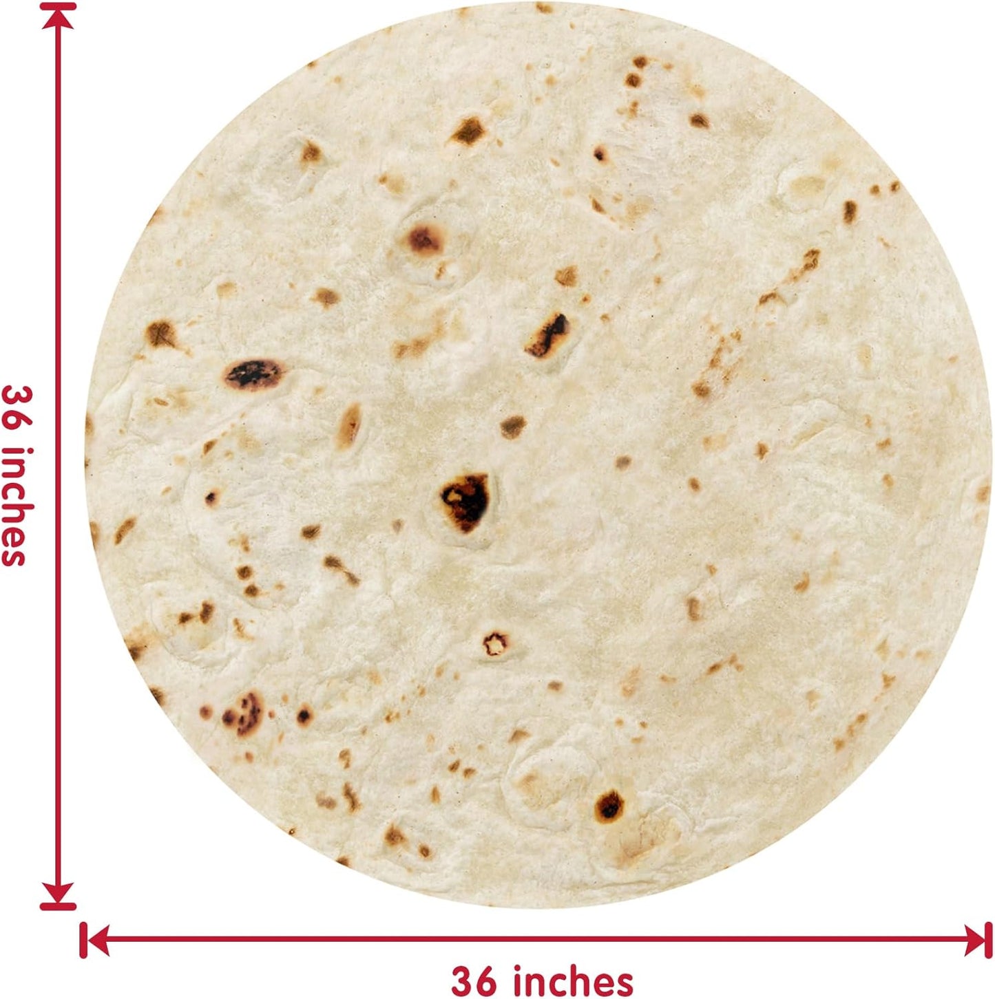 285 36 inches) Jorbest Burrito Tortilla Swaddle Blanket Gifts for Baby Toddler Newborn, Tortilla Baby Blanket Funny