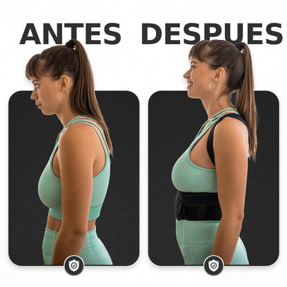 Roar® Hunchback Corrector, Posture Fixer, Shoulder Brace for Alignment, Adjustable Spine Support, Straight Back Trainer, Neck Corrector, Posture Vest, Luxe Posture Solution (S)