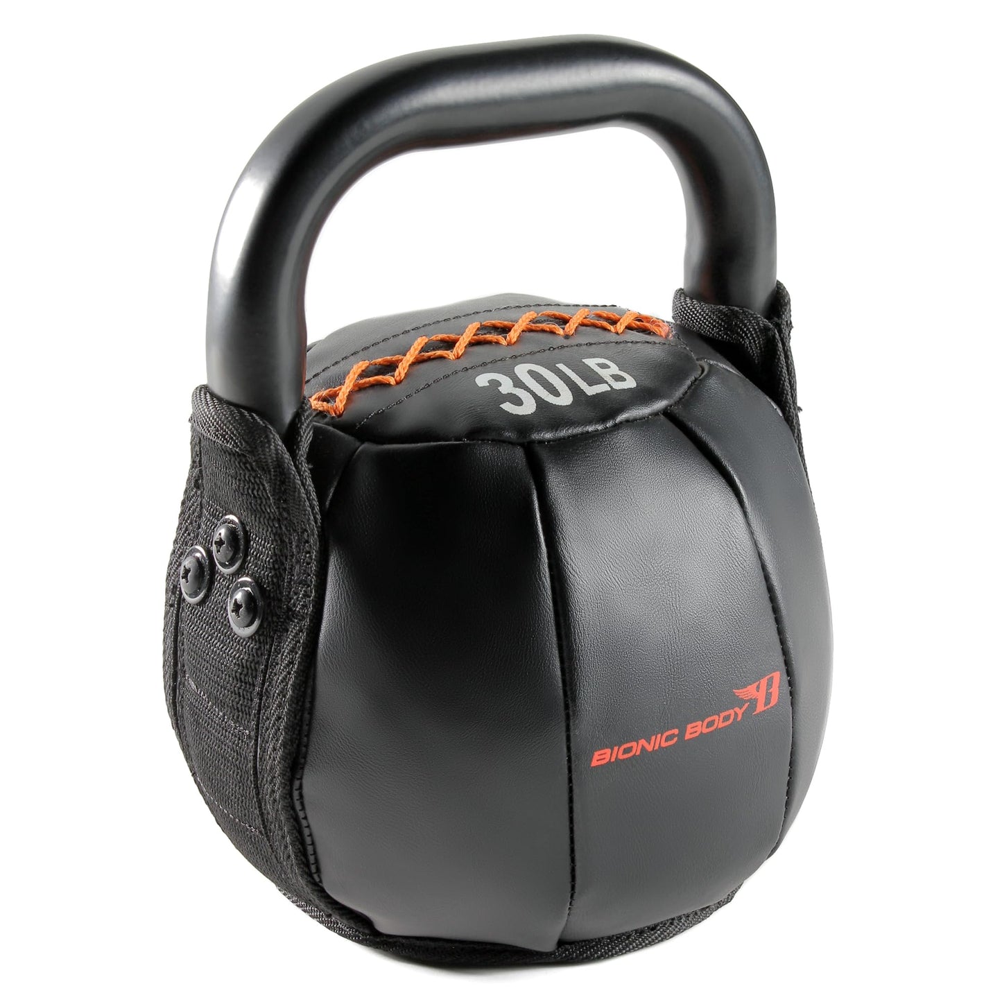BIONIC BODY by Marcy Soft Kettlebell with Handle for Weightlifting, Conditioning, Strength and core Training